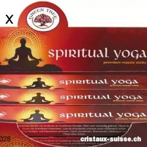 3 boîtes - Bâtons Encens Green Tree - SPIRITUAL YOGA