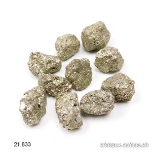 Pyrite Chispa brute du Pérou 2 à 3 cm. OFFRE SPECIALE