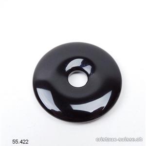 Obsidienne noire, donut 4 cm. Qualité A