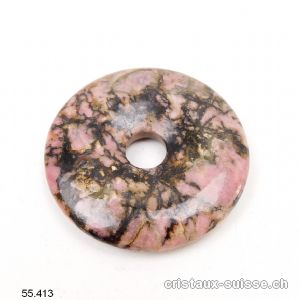 Rhodonite, donut 4 cm