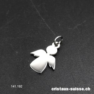 Charm Ange en métal argenté 1,5 cm, avec boucle ouverte