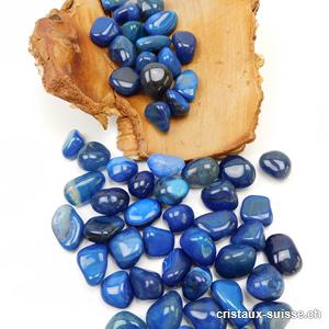 Agate bleue 1,5 - 2 cm. Taille SM. OFFRE SPECIALE
