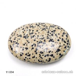 Jaspe dalmatien galet 7 x 5 cm