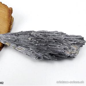 Cyanite noire - Balais de Sorcière. Long. 9,8 cm Pièce unique