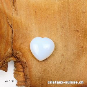 Coeur Opaline - Opalite 2,5 cm