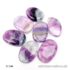 Fluorite violette plate 4 - 4,5 cm