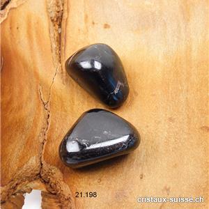 Purpurite noire 3 cm / 22 grammes. Taille M