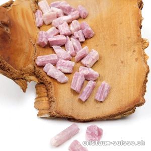 Tourmaline rose brute / Rubélite 1 à 2 cm. Taille S. Offre Spéciale
