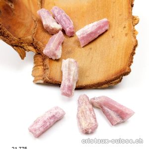 Tourmaline rose brute / Rubélite 2,5 à 3,5 cm. Taille L