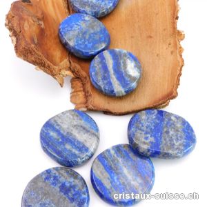 Lapis-Lazuli plat 4 à 4,5 cm / 32 - 40 grammes. Taille XXL