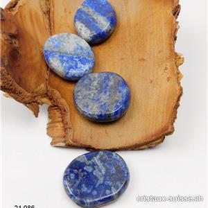 Lapis-Lazuli plat 4 cm / 27 - 30 grammes. Taille XL