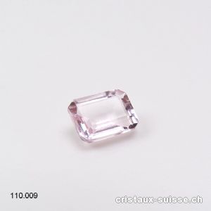 Morganite facettée 10 x 7 mm / env. 3 carats