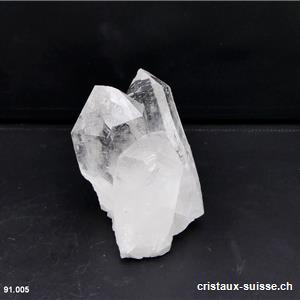 Cristal de roche, druse du Brésil. Pièce unique