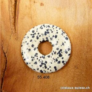 Jaspe Dalmatien - Aplite - donut 3,5 cm