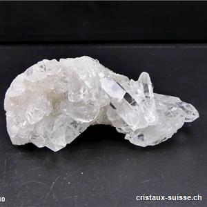 Cristal de roche, petite druse du Brésil. Pièce unique 88 grammes