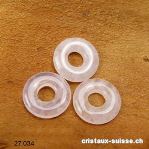 Quartz rose donut 1,5 cm