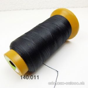 Fil Nylon - polyester noir, 1 bobine 0,3 mm / Env. 500 Mètres