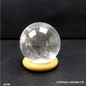 Boule Cristal de Roche 3,8 cm. Pièce unique 75 grammes