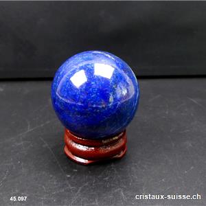 Boule Lapis-Lazuli d'Afghanistan 3,9 cm. Pièce unique