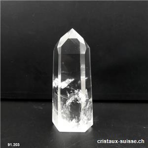Cristal de roche poli, Haut 8 cm. Pièce unique 105 grammes