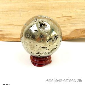 Boule Pyrite du Pérou 5,6 cm. Pièce unique 375 grammes