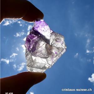 Fluorite - fluorine - violette. Pièce unique 57 grammes