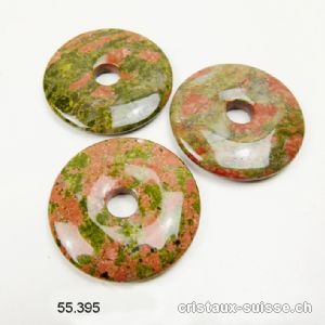 Unakite - épidote, donut 4 cm