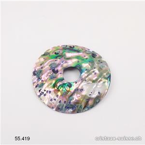 Abalone rose, Donut incurvé env. 4,7 cm