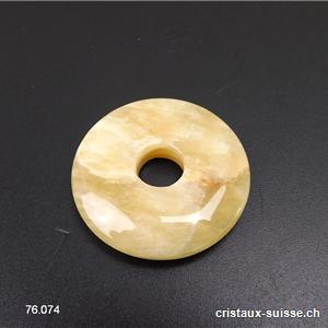 Pierre de Lune beige, Donut 3 cm. OFFRE SPECIALE