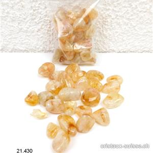 50 grammes Citrine, petites pierres 0,5 à 2 cm. Offre Spéciale