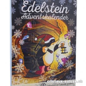 1 Calendrier de l'Avent avec Pierres semi-précieuses