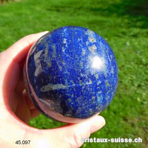 Boule Lapis-Lazuli 7,4 cm. Pièce unique 648 grammes