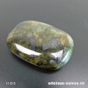 Labradorite, galet rectangulaire env. 7 x 5 cm