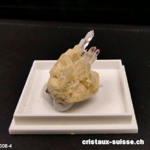 Quartz Améthyste Sceptre du Pérou. Pièce unique