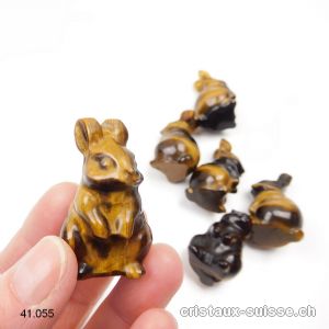 Lapin Oeil de Tigre 3,8 - 4 cm