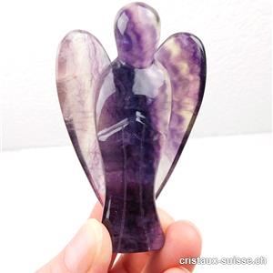 Ange Fluorite violette 7,5 x 4,7 cm. Pièce unique