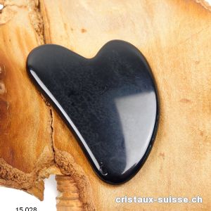Aile d'ange de Massage Obsidienne noire 7,5 - 8  cm. OFFRE SPECIALE