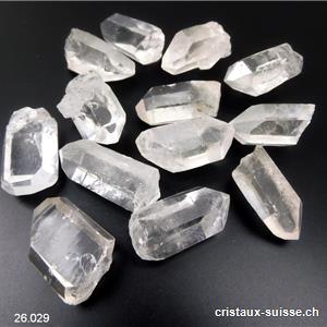 Cristal de Roche pointe brute 4 à 5 cm / 22 - 26 grammes