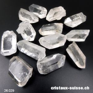 Cristal de Roche pointe brute 4 à 5 cm / 22 - 25 grammes