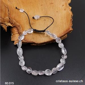 Bracelet Cristal de Roche, réglable