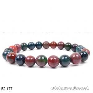 Bracelet Héliotrope 8 - 8,5 mm /  18,5 - 19 cm. Taille M