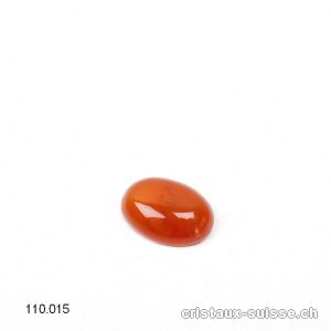 Cornaline Cabochon 16 x 12 mm, non percé