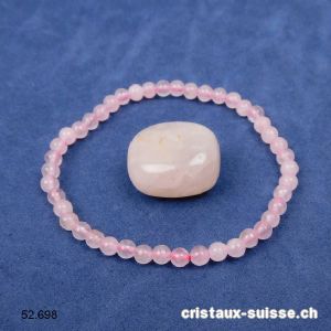 1 Bracelet Quartz rose et 1 pierre GRATUITE