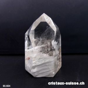 Cristal Lodolite pointe polie 8,5 cm. Pièce unique 298 grammes