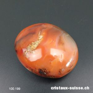 Cornaline naturelle polie de Madagascar. Pièce unique 110 grammes