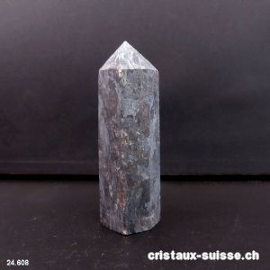 Anthophyllite Obélisque pointe semi-polie. Pièce unique 7,1 cm