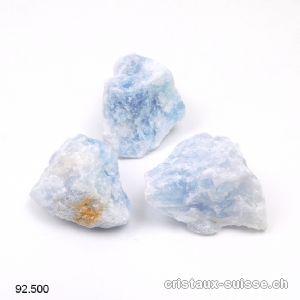 Calcite bleue brute de Madagascar 3,5 - 4 cm