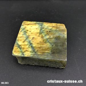 Labradorite 1 face polie. Pièce unique