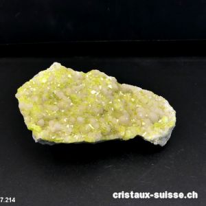 Soufre de Sicile sur matrice. Pièce unique 64 grammes