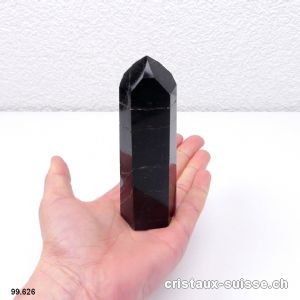 Tourmaline noire pointe polie 11,9 cm. Pièce unique 200 grammes